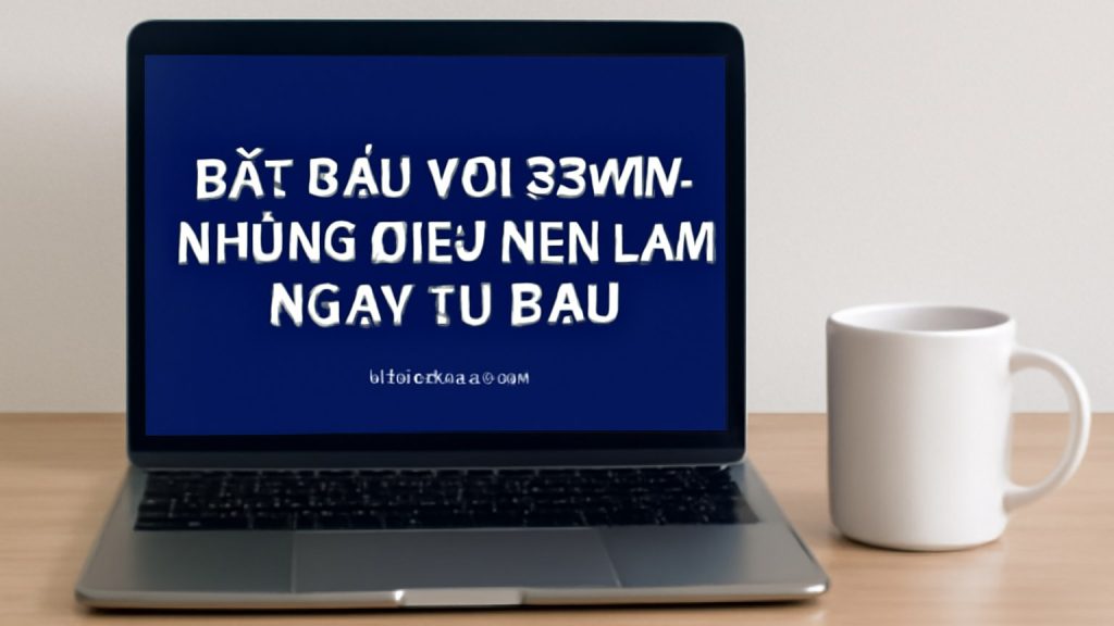 Bắt đầu với 33win: những điều nên làm ngay từ đầu Minh họa: Bắt đầu với 33win: những điều nên làm ngay từ đầu